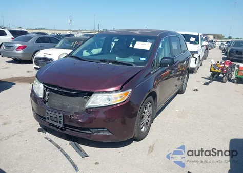 2013 Honda Odyssey Ex from USA, damaged, VIN 5FNRL5H48DB008213